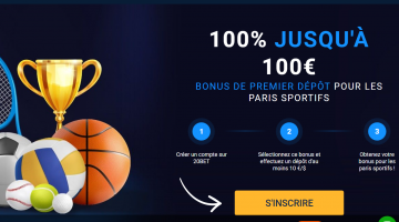 20Bet Bonus de premier dépôt sur les paris sportifs